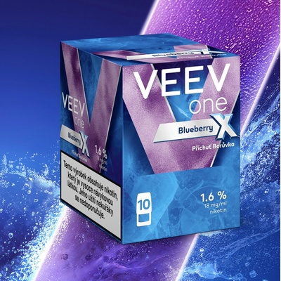 VEEV ONE X náplň Blueberry 18 mg 10ks
