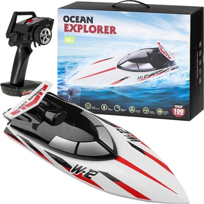 FunPlay FP-9567 WL912 RC člun na dálkové ovládání RTR 2,4 GHz dosah 100 m 24 km/h 1:1