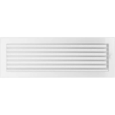 Kratki Mriežka 170 x 490 mm biela s klapkou
