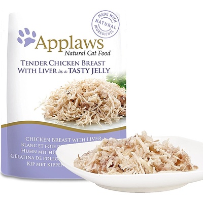 Applaws Chicken breast with Chicken liver in jelly 70 g