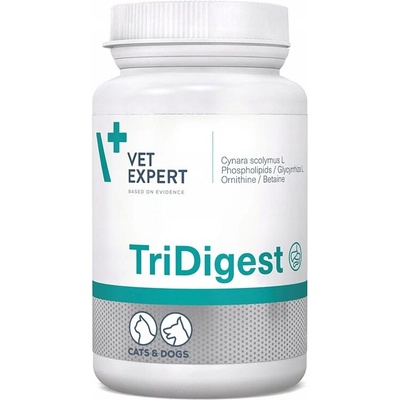 Vet Expert Výživový doplnok pre psov a mačky VetExpert TriDigest trávenie 40 tabliet.