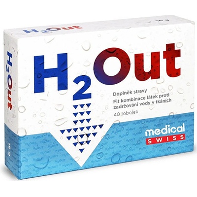 H2Out pre odvodnenie organizmu 40 kapsúl