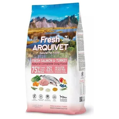 Arquivet Fresh Polo-vlhké s lososem a krůtou 10 kg