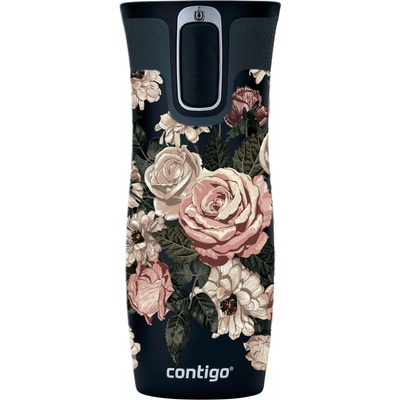 Contigo West Loop 470 ml černý s Glamour květy