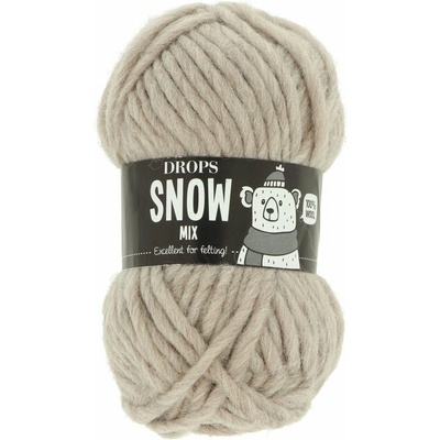 Drops Snow MIX 47 sivo hnedá