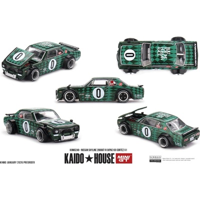 MINI GT Nissan Skyline 2000GT-R (KPGC10) Cortez V1 1:64