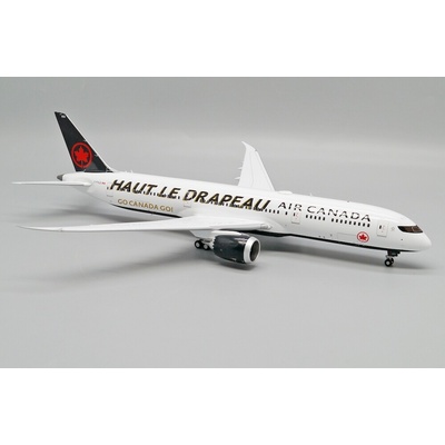 Fly JC Wings B787-9 Air Canada 2017s Colors w. The Flag / Haut Le Drapeau Tittles 1:200