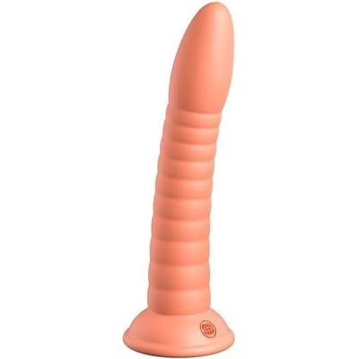 Dillio Platinum Wild Thing oranžové, dildo s prísavkou 19,7 x 3,5 cm