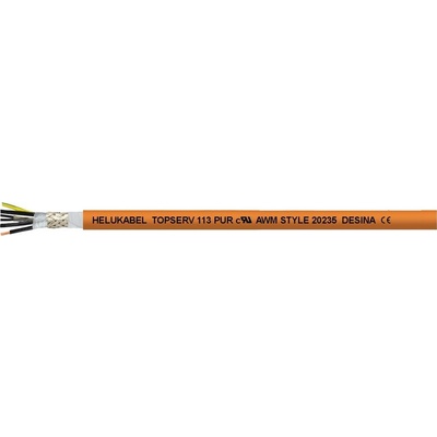 Helu TOPSERV® 113 servo kábel 4 G 1 mm² + 2 x 0.50 mm² oranžová 707228 50 m