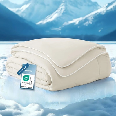 BEDSURE chladicí letní deka Arc-Chill béžová 220x240