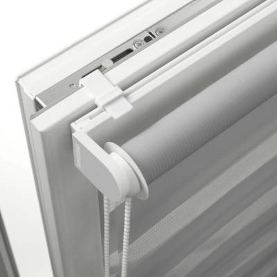 Gardinia Dvojitá roleta Easyfix s montážní lištou 60 x 150 cm šedá
