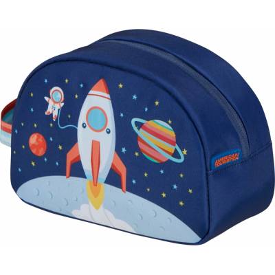 American Tourister Wondertrips dětská taštička modrá space