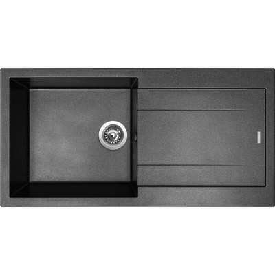 Sinks TLAM99050074 AMANDA 990 Metalblack