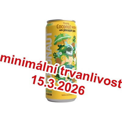 Coconaut Pure Young Coconut Water Ananas 320 ml