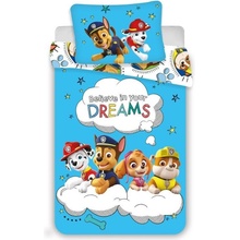 Jerry Fabrics obliečky Paw Patrol 100x135 cm 40x60 cm