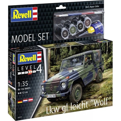 Revell Lkw gl leicht Wolf sada 1:35