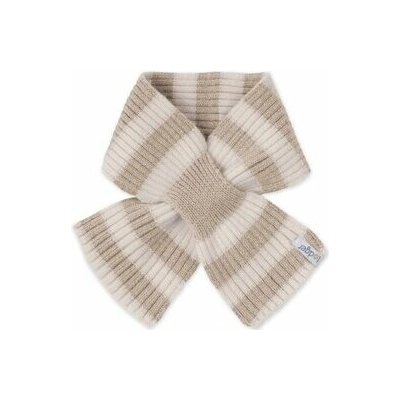Lodger šála Stripe Merino Beige