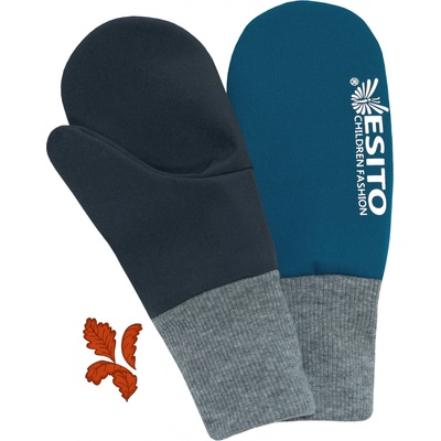 Esito Palcové rukavice softshell Duo šedá – Hledejceny.cz