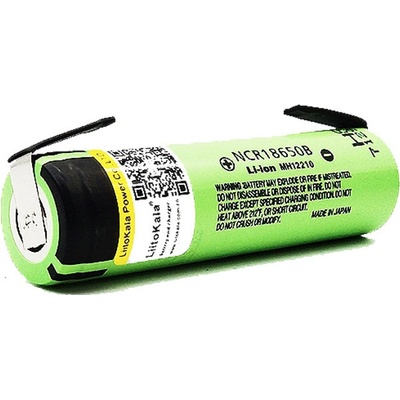 LiitoKala NCR18650B 3400mAh s pájecími vývody