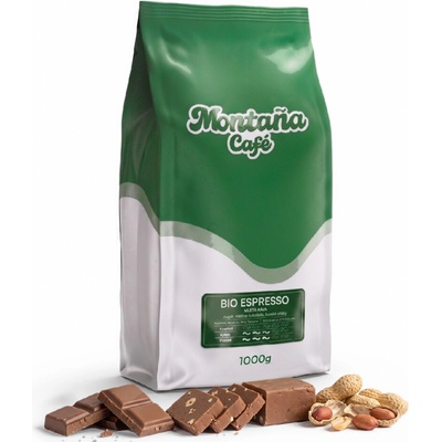 Café Montaña Bio espresso mletá Moka konvička 1 kg