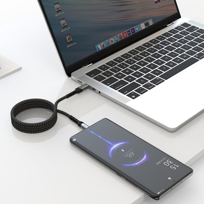 Swissten 71551020 magnetický, datový, USB-C / LIGHTNING, 1m