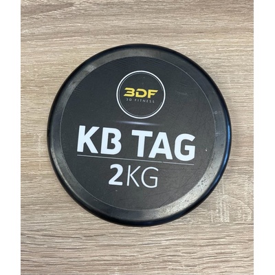 3D Fitness Přídavné závaží na kettlebell 2 kg 3D Fitness