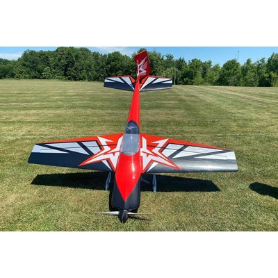 AJ Aircraft 74" Slick 540 ARF červená PE_AJ0009R