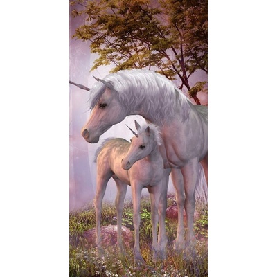 Faro osuška Jednorožec 70 x 140 cm bavlna froté