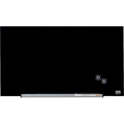 Nobo Sklenená tabuľa Diamond čierna 31”, 680x380mm