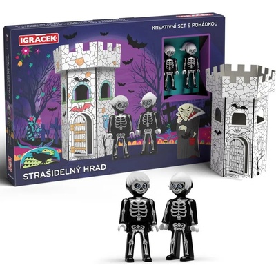 Igráček Strašidelná věž kreativní set s pohádkou