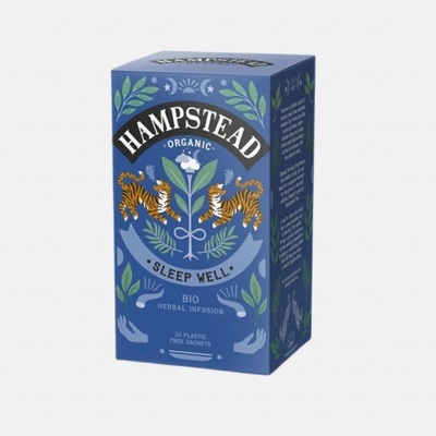 Hampstead Tea London BIO Bylinný čaj na dobrou noc 20 ks