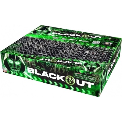 Kompaktní ohňostroj BlackOUT 500 ran 14 20 mm