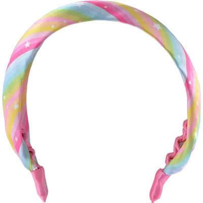 Dětská čelenka do vlasů Invisibobble Kids Hairhalo Rainbow Crown