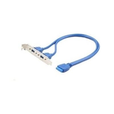 GEMBIRD Přídavné porty pro MB, záslepka 2x USB3.0 (bracket)