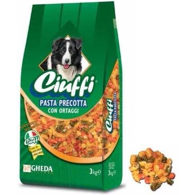 Ciuffi předvařené těstoviny se zeleninou 3 kg