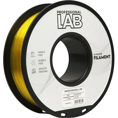 Professional Lab PETG transparentná žltá 1,75mm 1kg