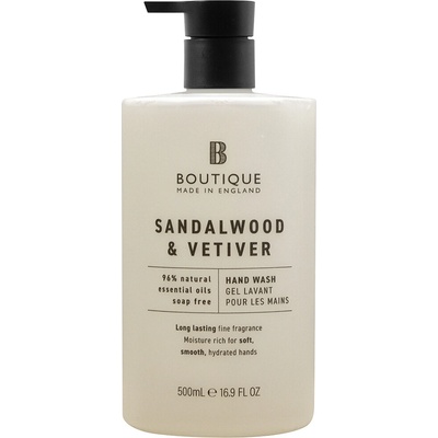 Boutique tekuté mýdlo na ruce sandalwood & vetiver 500 ml – Hledejceny.cz