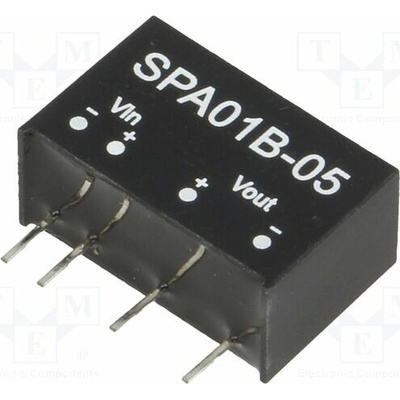 MEAN WELL SPA01B-05 Měnič: DC/DC; 1W; Uvst: 18÷36VDC; Uvýst: 5VDC; Ivýst: 20÷200mA; SIP6 – Hledejceny.cz