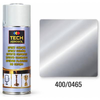 PRO-TECH Chrom efekt dekoratívna farba v spreji 400 ml – chrómovaná