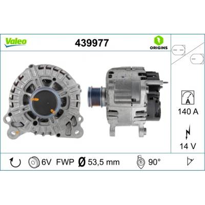 Alternátor VALEO 439977
