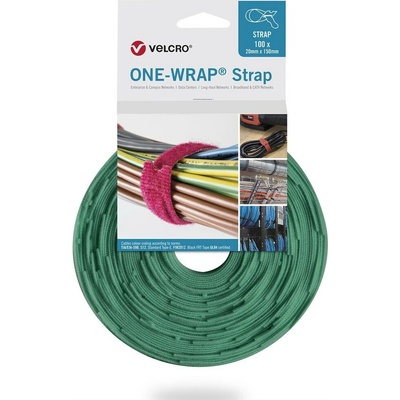 VELCRO® VELCRO® One Wrap® Strap 20mm x 150mm, 10 Popruh se suchým zipem zelená 1 ks