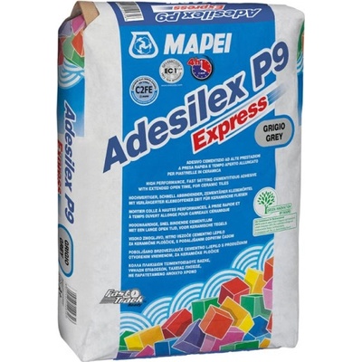MAPEI Adesilex P9 Express C2TE Lepidlo na obklady a dlažbu 25 kg sivé