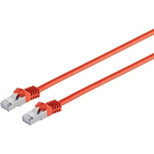 MicroConnect SFTP710R CAT7 S/FTP, Patch, 10m červený