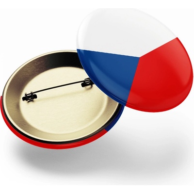 CZECHMANIA Placka vlajka ČR