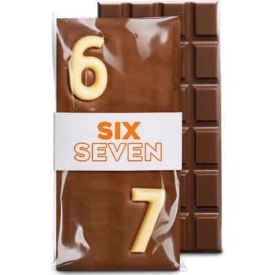 Čokoládovna Janek six-seven mléčná 80 g