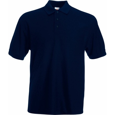 Fruit of the Loom 65/35 PIQUE POLO Pánská polokošile s krátkým rukávem tmavě modrá