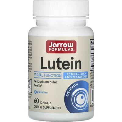 Jarrow Formulas Lutein 20 mg 60 softgelových kapslí