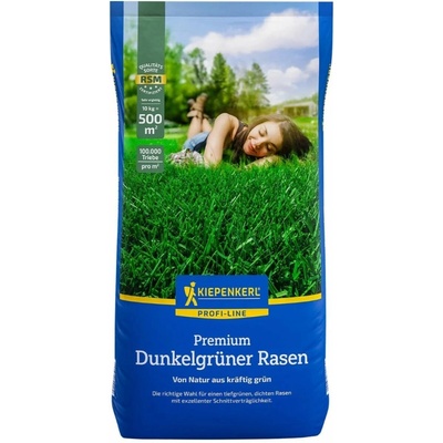 Tmavozelený trávnik Premium Profi Line - semená Kiepenkerl - zmes - 10 kg