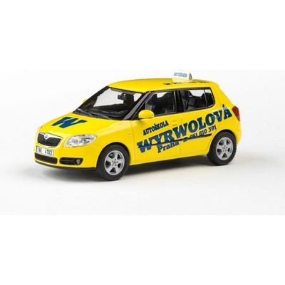 Abrex Škoda Fabia II HB 2006Autoškola 143FA 008F10 1:43