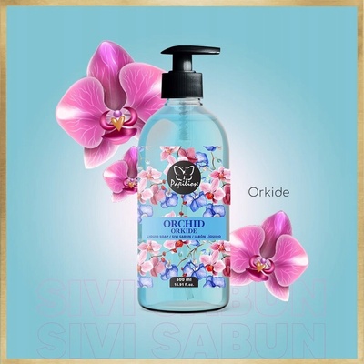 Papilion tekuté mýdlo s dávkovačem orchid 500 ml